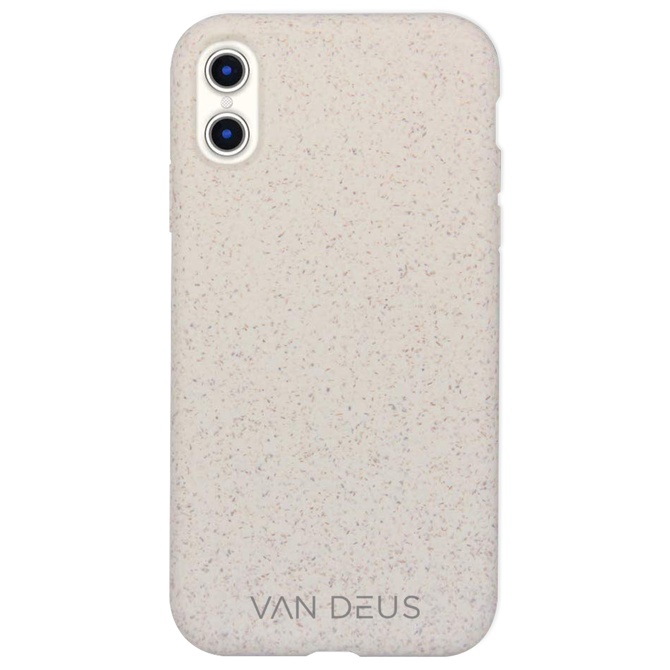 Eco Degradable Cream White case iPhone X/XS